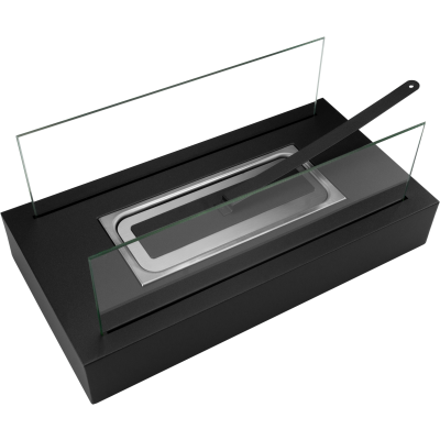 Biokominek wolnostojący FOCUS czarny mat